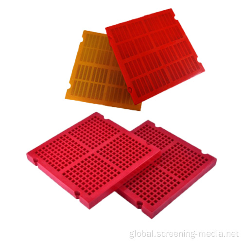 China modular mining pu polyurethane vibrating screen panel Supplier